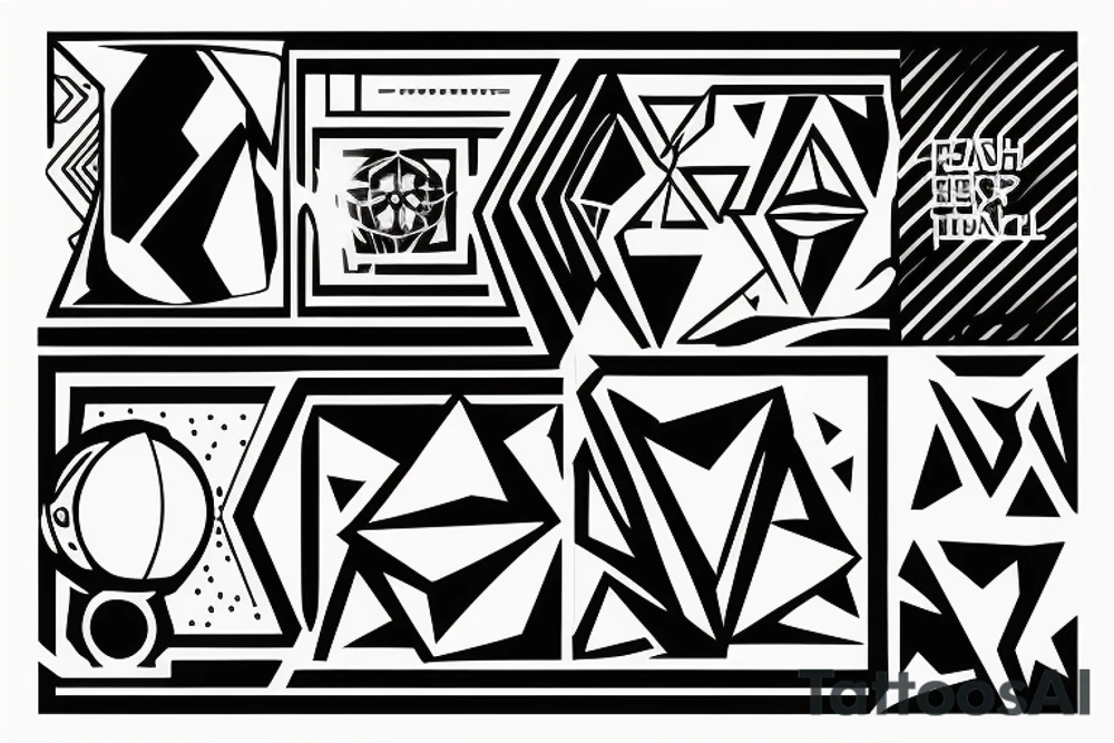 mirrorball tattoo idea