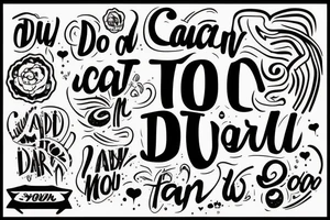you can do it tattoo idea