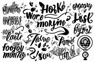 WORK
MOTIVATION
HONESTY
LOYALTY
SUCCESS tattoo idea