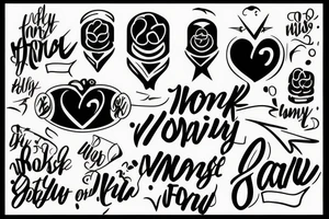 WORK
MOTIVATION
HONESTY
LOYALTY
SUCCESS tattoo idea