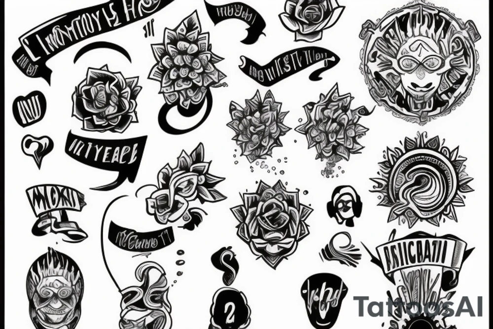 WORK
MOTIVATION
HONESTY
LOYALTY
SUCCESS tattoo idea