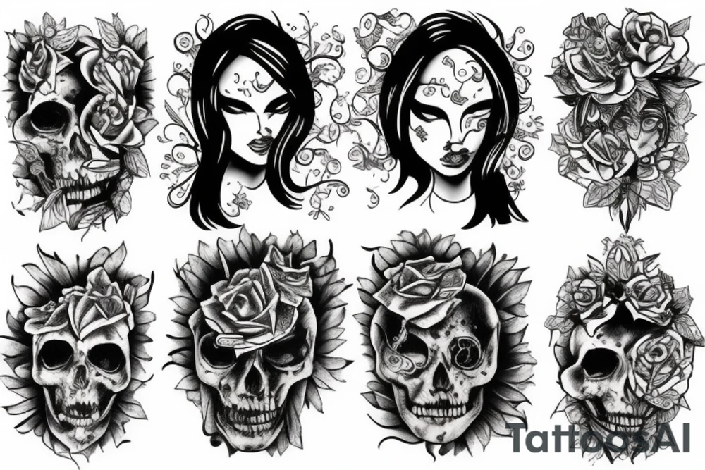 WORK tattoo idea