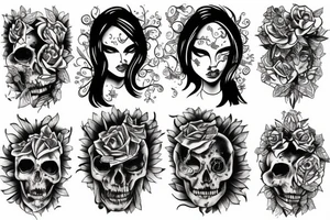 WORK tattoo idea