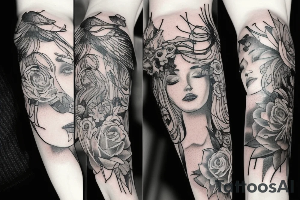 WORK tattoo idea