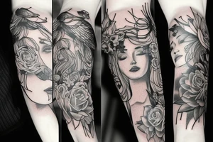 WORK tattoo idea
