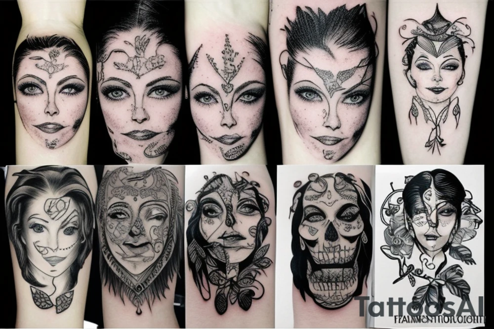 pathological liar and manipulator tattoo idea