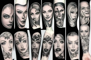 pathological liar and manipulator tattoo idea