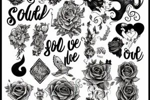 soulmates that weren't meant to be tattoo idea