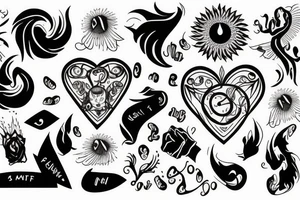 soulmates that weren't meant to be tattoo idea
