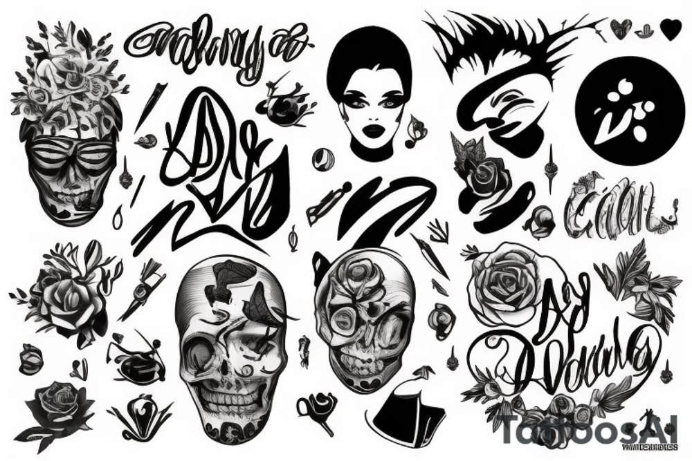 please dont go tattoo idea