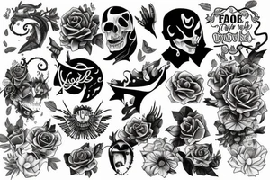please dont go tattoo idea