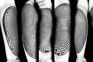 mirrorball tattoo idea