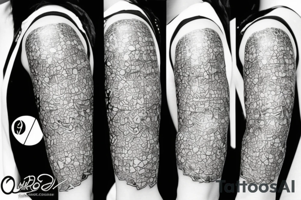 mirrorball tattoo idea
