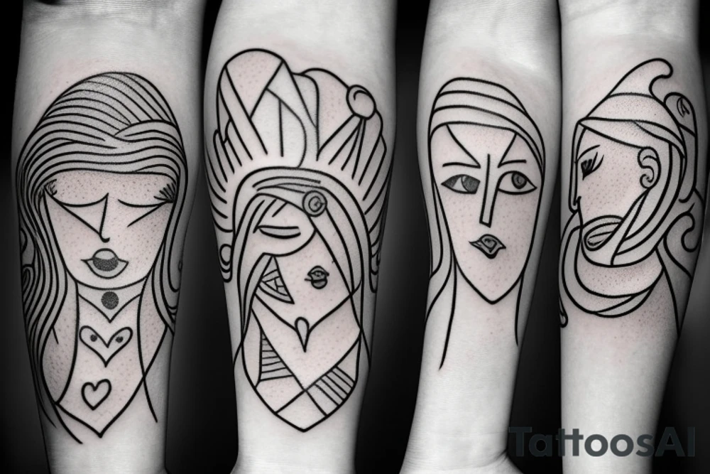 tattoo on forearm that says “atleast i’m loved by someone” tattoo idea