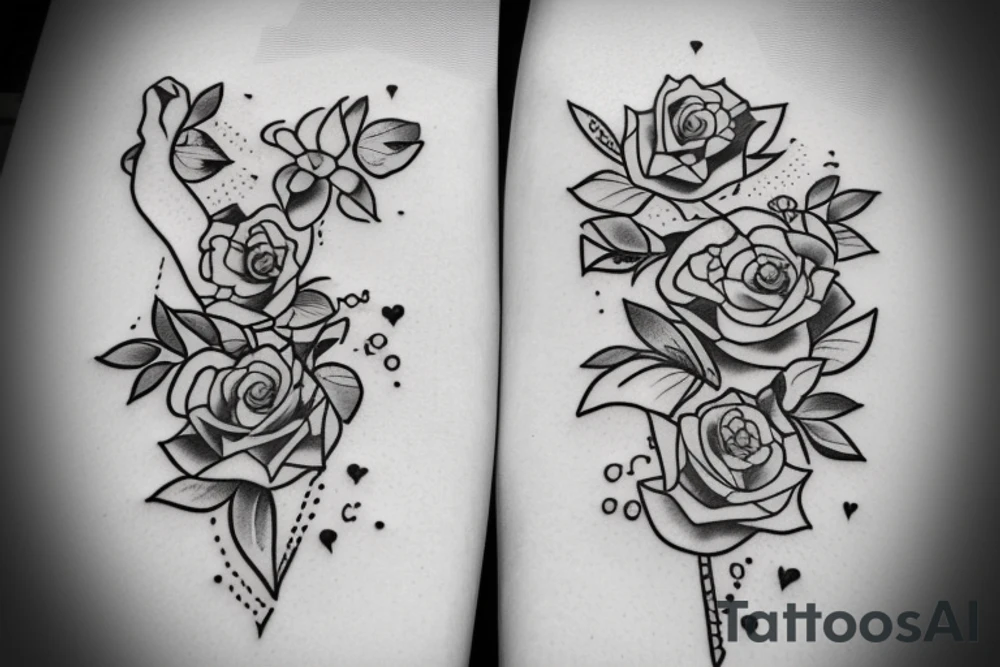 tattoo on forearm that says “atleast i’m loved by someone” tattoo idea