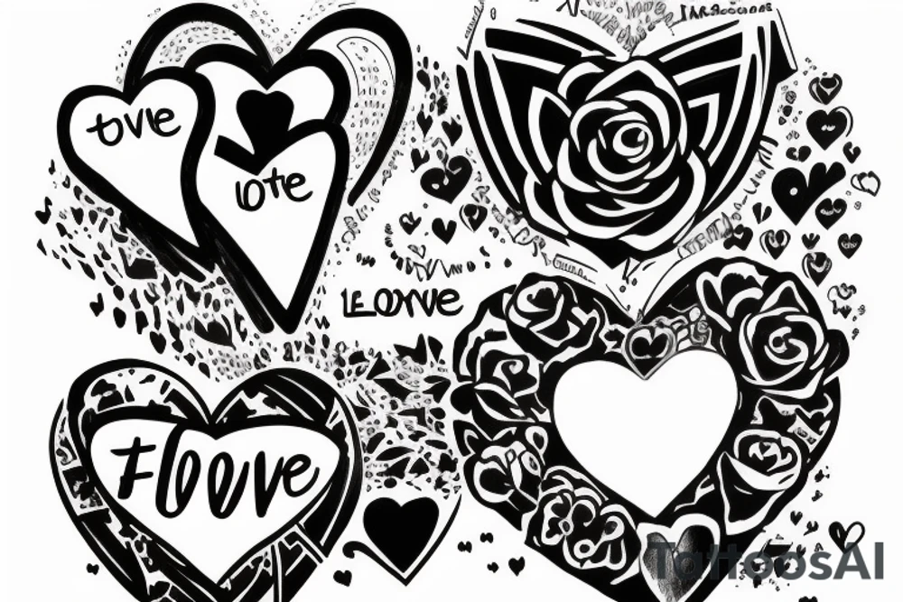 tattoo on forearm that says “atleast i’m loved by someone” tattoo idea