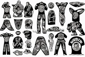 Jiu jitsu tattoo idea