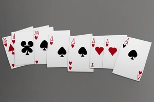 Ace of hearts and jack of spades poker cards tattoo idea