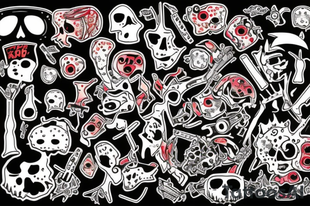 A chainsaw tattoo idea