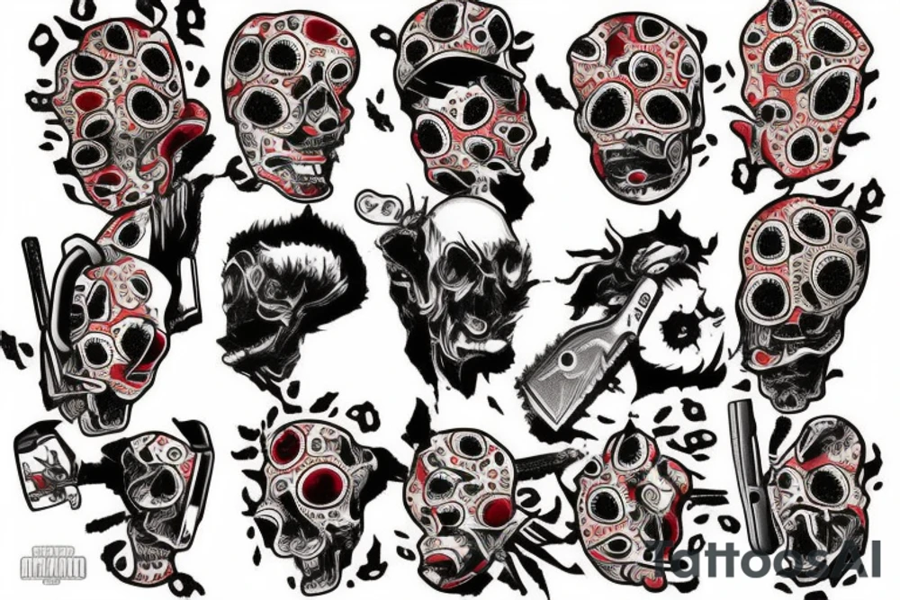 A chainsaw tattoo idea