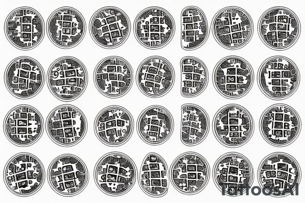 Bitcoin tattoo idea