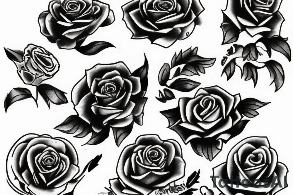 Derick rose logo tattoo idea