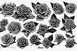 Derick rose logo tattoo idea
