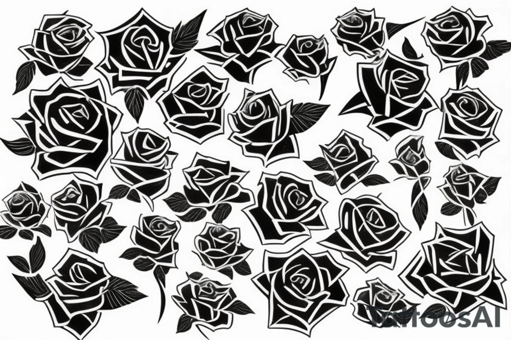 Derick rose logo tattoo idea