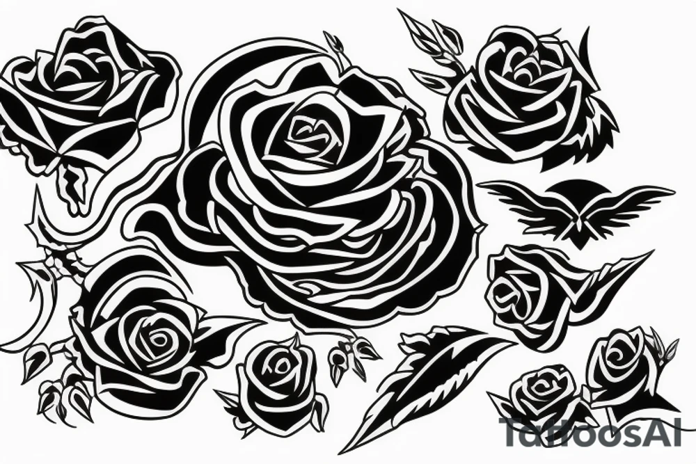 Logo of Drose tattoo idea