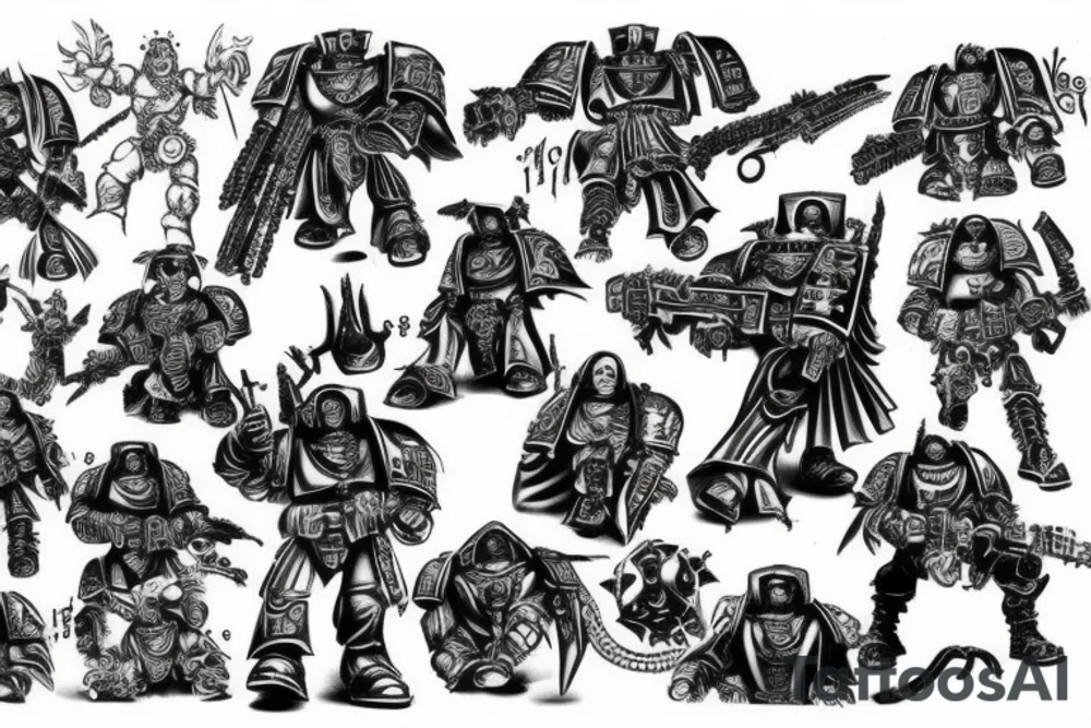 warhammer 40k tattoo idea