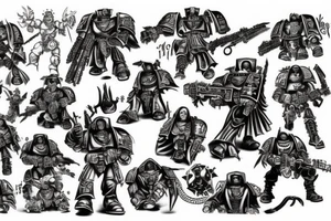 warhammer 40k tattoo idea