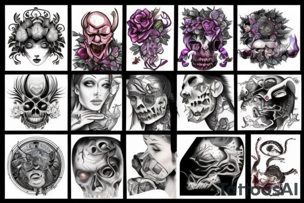 bi polar tattoo idea