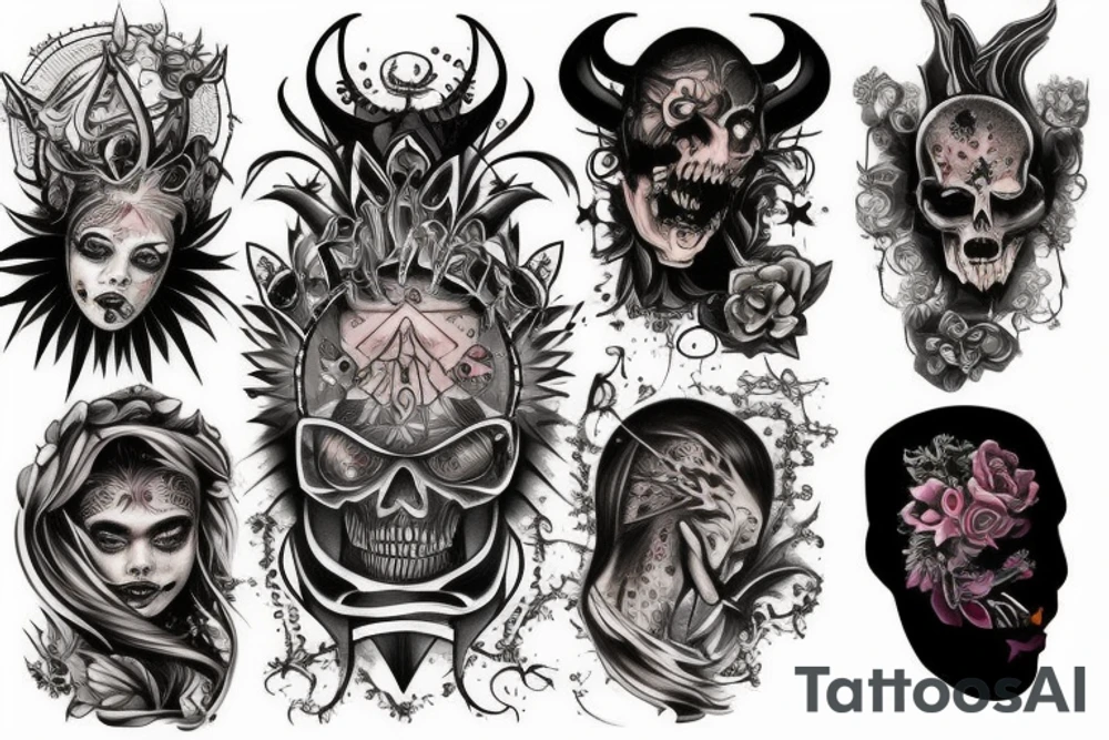 bi polar tattoo idea