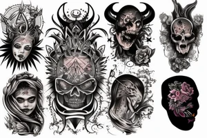 bi polar tattoo idea