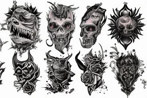 bi polar tattoo idea