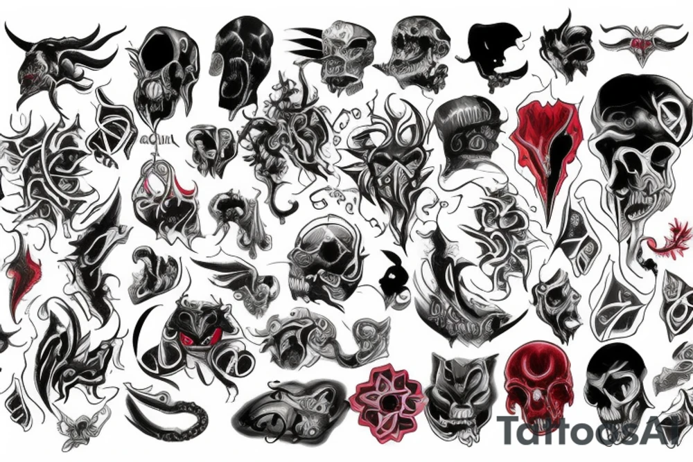 bi polar tattoo idea