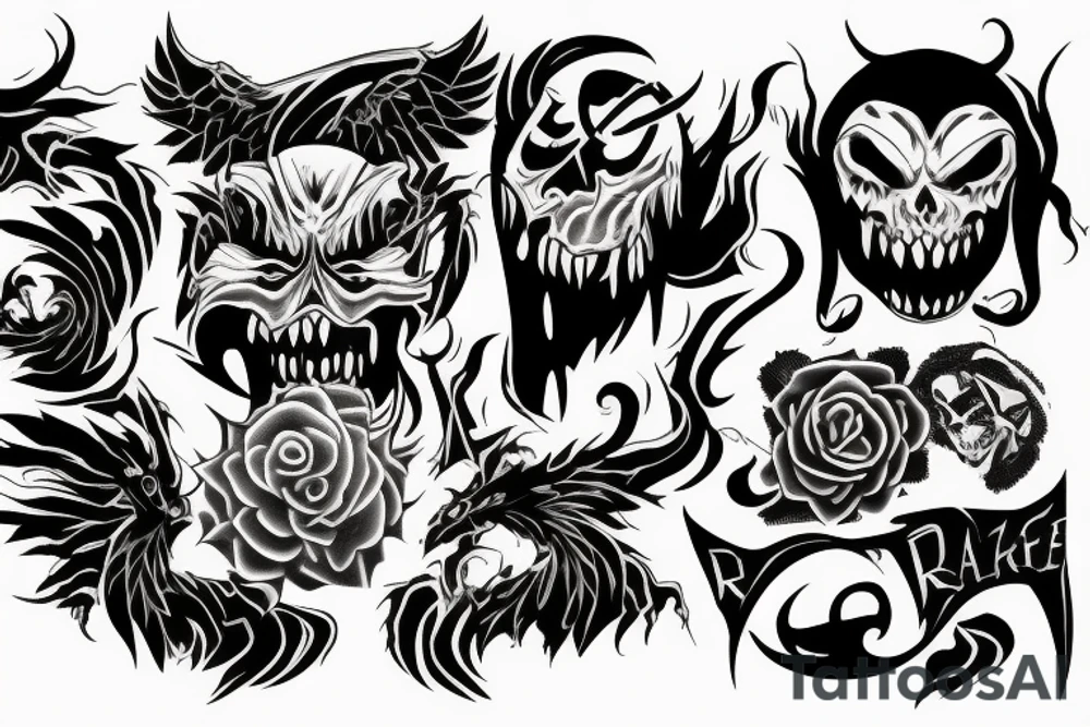 RAGE
RAGE tattoo idea