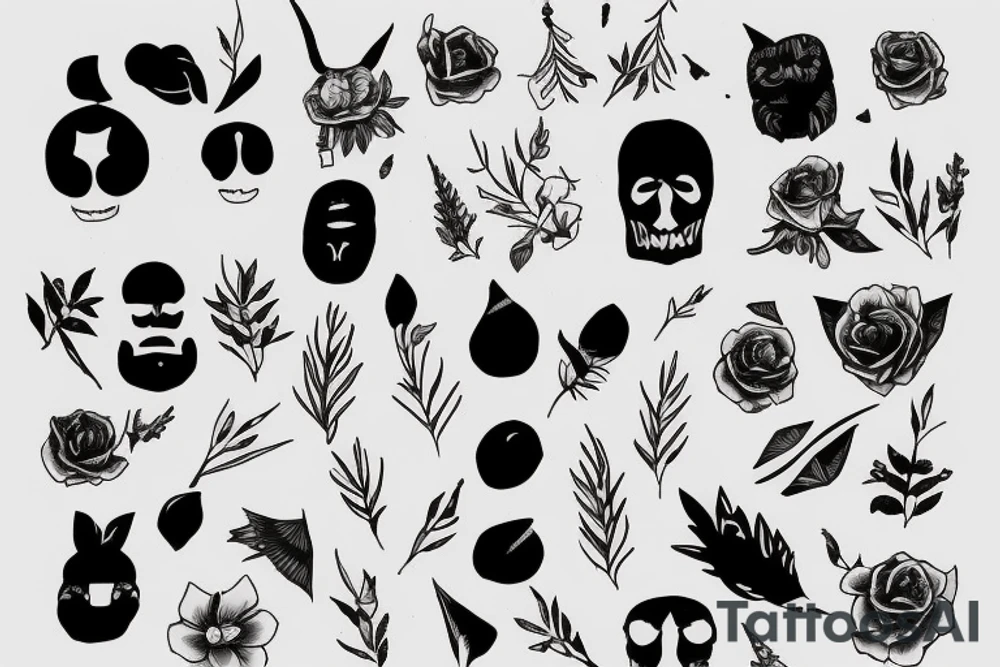 F
A
M
I
L
Y tattoo idea