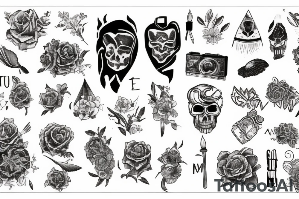 F
A
M
I
L
Y tattoo idea