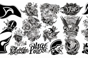 JUSTICE tattoo idea