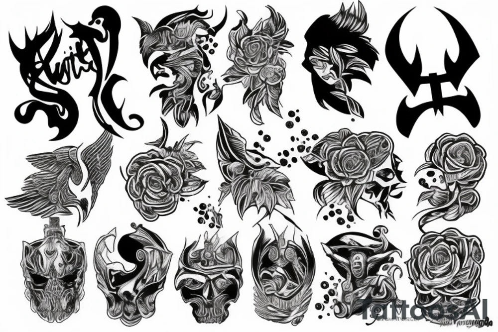 JUSTICE tattoo idea