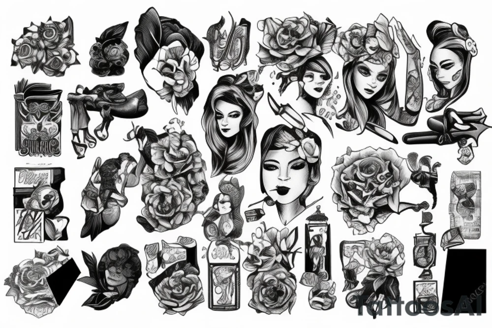 JUSTICE tattoo idea