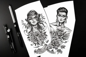 JUSTICE tattoo idea