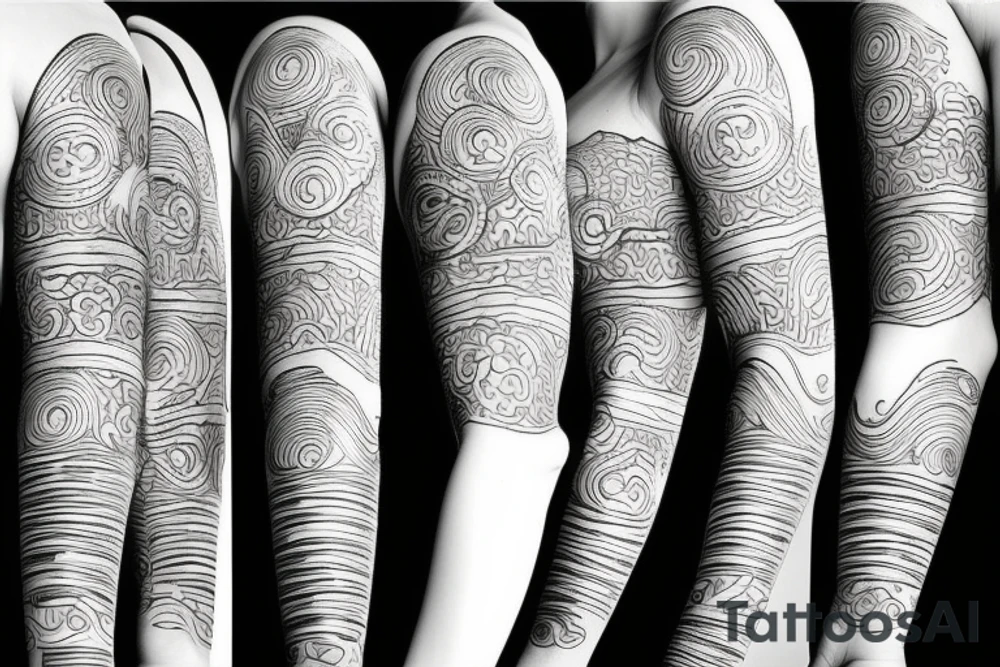 Beach tattoo idea