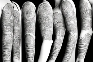 Beach tattoo idea