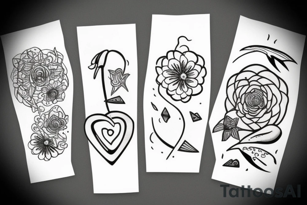 Beach tattoo idea
