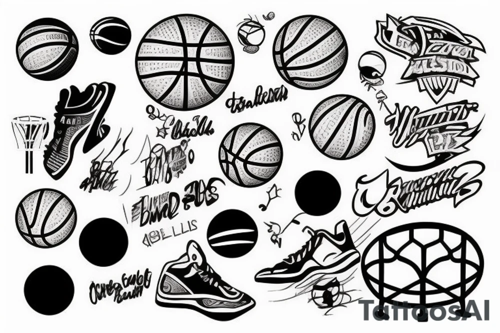 Basketball is my world tattoo idea