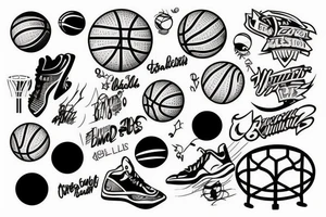 Basketball is my world tattoo idea