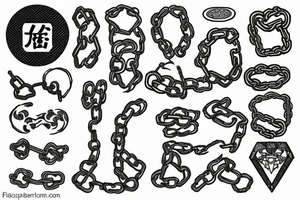 chain tattoo idea