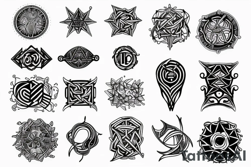 chain tattoo idea